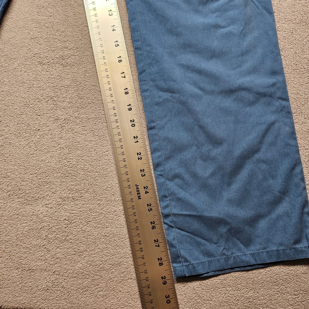 Dickies Blue Cargo Scrub Pants Elastic Waist Medical Workwear‎ Uniform One Size - Picture 3 of 10